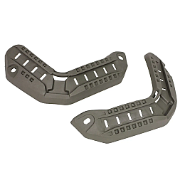 Рейкове кріплення на шолом для камери GoPro FAST 18x6.3x5 см Оливковий (1726650412)