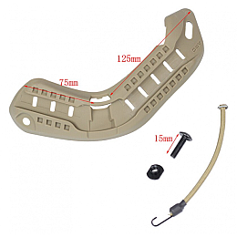 Рейкове кріплення на шолом каску GoPro FAST 18x6.3x5 см Койот (1726650413)