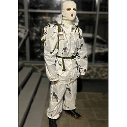 Костюм маскувальний No Brand Зима One Size Білий (1727780769)