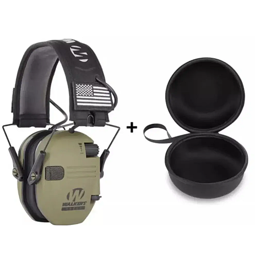 Тактичні активні навушники Walkers Razor Оливковий