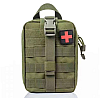 Подсумок під аптечку No Brand 21х15 см Оливковий (1732647085)