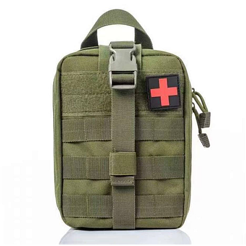 Подсумок під аптечку No Brand 21х15 см Оливковий (1732647085)