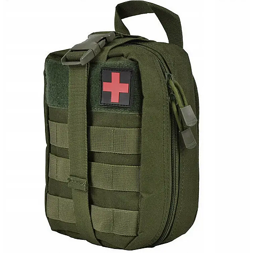 Подсумок під аптечку No Brand 21х15 см Оливковий (1732647085)