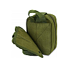Подсумок під аптечку No Brand 21х15 см Оливковий (1732647085)