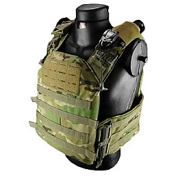 Плитоноска без плит з швидким скиданням No Brand Cordura 1000D IRR One Size Мультикам (1747835778)