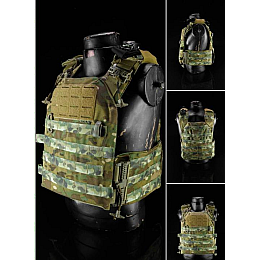 Плитоноска без плит з швидким скиданням No Brand Cordura 1000D IRR One Size Мультикам (1747835778)