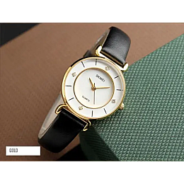 Женские классические часы Skmei 1330 Золотистый