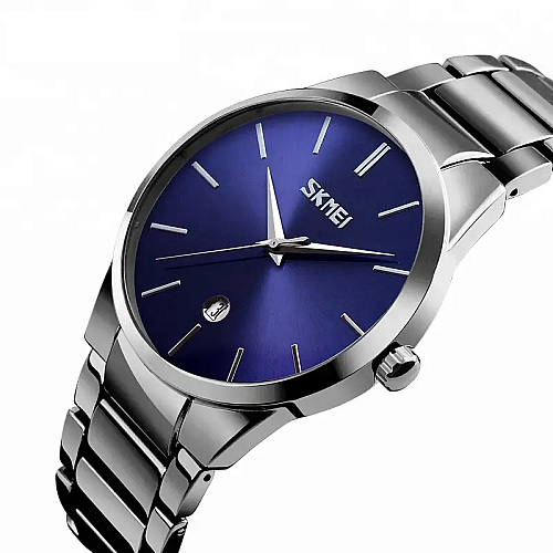 Часы наручные мужские Skmei 9140 Серебристый