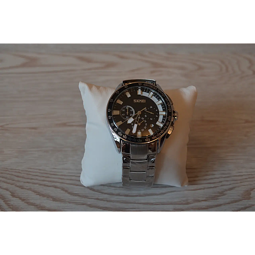 Классические наручные часы Skmei 9167 серебро