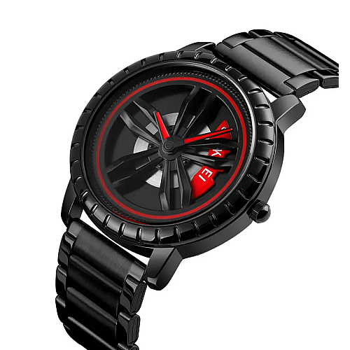 Классические мужские наручные часы Skmei 1634 Черный