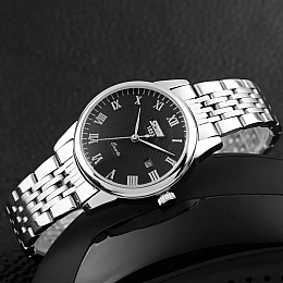 Часы наручные мужские Skmei 9058 Серебристый