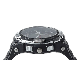 Чоловічі спортивні годинники Skmei 1049 з сонячною батареєю Чорний