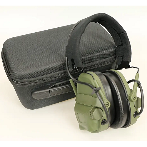 Наушники активні з шумоподавленням WoSporT HD-17 Оливковий (1786126698)