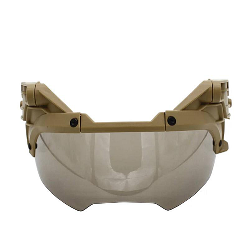 Очки захисні No Brand Vulpo 18.2x4.5 см Койот (1794585004)