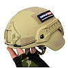 Тактичний шолом Tech F-S02 Ahold Revixun 3А Універсальний Койот