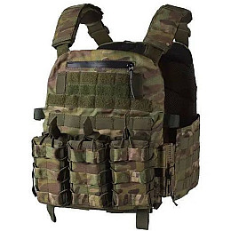 Плитоноска без плит з підсумками No Brand Molle One Size Мультикам (1833908812)