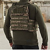 Плитоноска без плит з підсумками No Brand Molle One Size Піксель (1833928577)