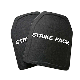 Бронеплити No Brand UHWMPE 4 клас 2.3 кг 25х30 см 2 шт Чорний (1848967495)