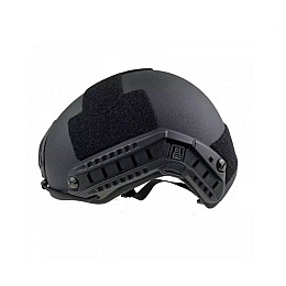 Тактичний шолом FAST IIIA NIJ і кавер Чорний 1850814721