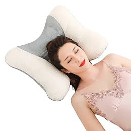 Подушка массажер для шеи Benbo А-3 Серый (1886927891)