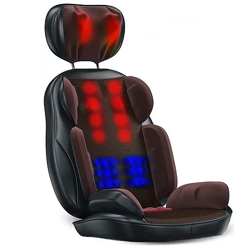 Накидка массажная No Brand Shuo Черно-коричневый (1886971620)