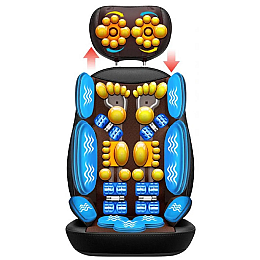 Накидка массажная No Brand Shuo Черно-коричневый (1886971620)