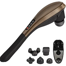 Массажер ручной вибрационный Benbo АМ-12 Коричневый (1887063773)