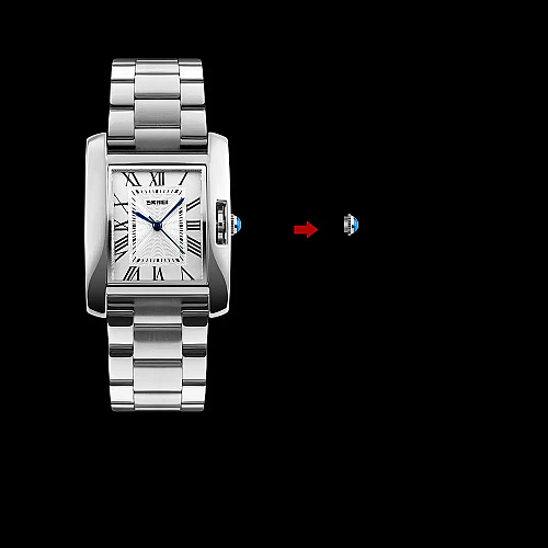 Женские наручные часы Skmei 1284 Серебристый