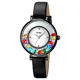 Часы наручные женские Skmei 2041 Diamonds Черный