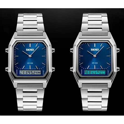 Часы мужские Skmei 1220 Tango Серебристый