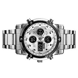 Годинники класичні наручні Skmei 1389 Сріблястий