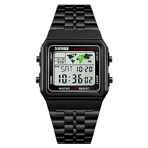 Мужские наручные часы Skmei 1338 Черный