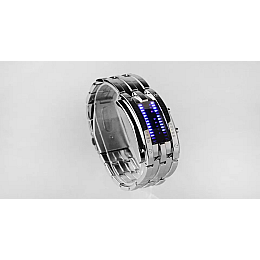 Бінарні чоловічі годинники Skmei 0926 Сріблястий (1927143663)