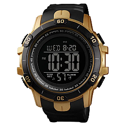 Чоловічі спортивні годинники Skmei 1475 Золотистий