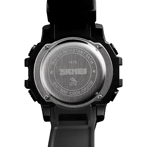 Чоловічі спортивні годинники Skmei 1475 Золотистий