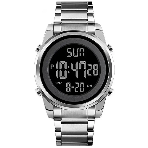 Мужские наручные часы Skmei 1611 Серебристый