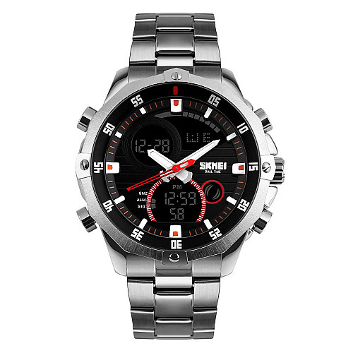 Мужские наручные часы Skmei 1146 Серебристый