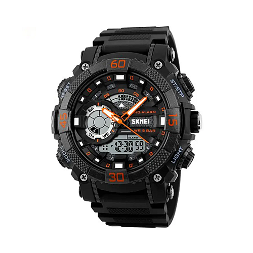 Часы наручные мужские спортивные Skmei 1228 Black