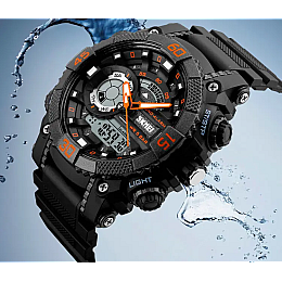 Часы наручные мужские спортивные Skmei 1228 Black