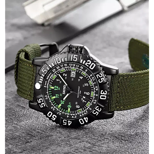 Мужские наручные часы Skmei 9281 Зеленый