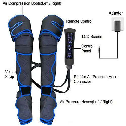 Масажер для ніг Benbo FE-7208 Чорний (1961231185)