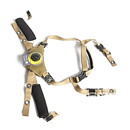 Система кріплень для шолома Wendy system з подушками One Size Койот (1979874666)