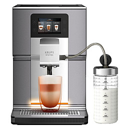 Кофемашина Krups EA875E10 3 л Серебристо-черный (6654228)