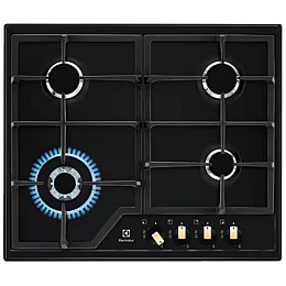 Газова варильна поверхня Electrolux KGS6436RK Чорний (6889739)