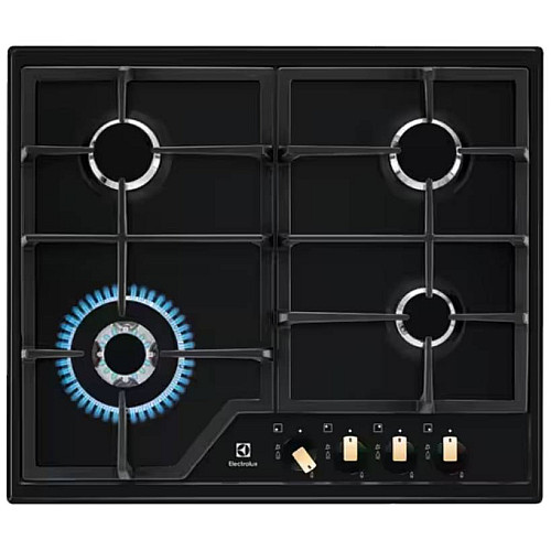 Газова варильна поверхня Electrolux KGS6436RK Чорний (6889739)