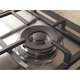 Газова варильна поверхня Whirlpool TKRL661IXEU Хром (6890877)