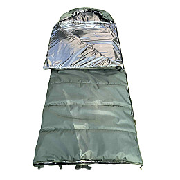 Спальний мішок тактичний зимовий Дорожка 230х90 хаки 5047