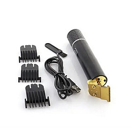 Беспроводной триммер для стрижки волос Geemy GM-6605 Black