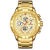 Часи чоловічі наручні Naviforce Golden Gate NF9165 Gold NF9165 G/G (15210-hbr)