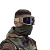 Тактична ударостійка маска койот Daisy з трьома змінними лінзами 3 мм балістична маска